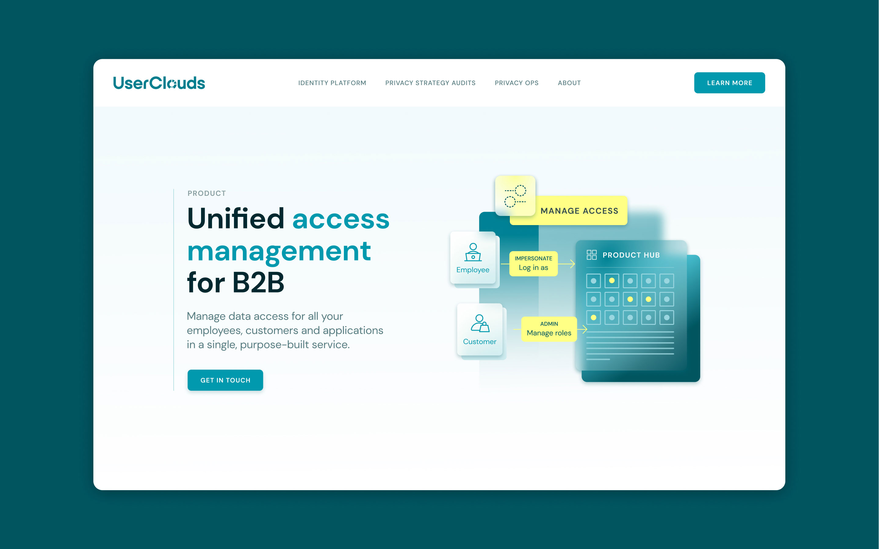 hero image for service page