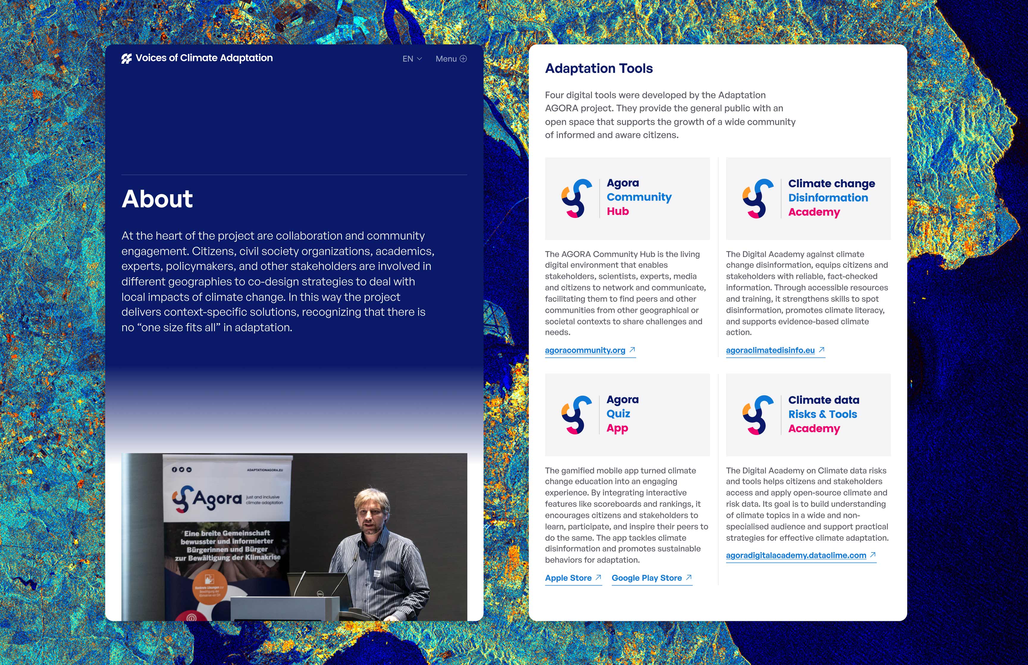 Voices of climate adaptation About page