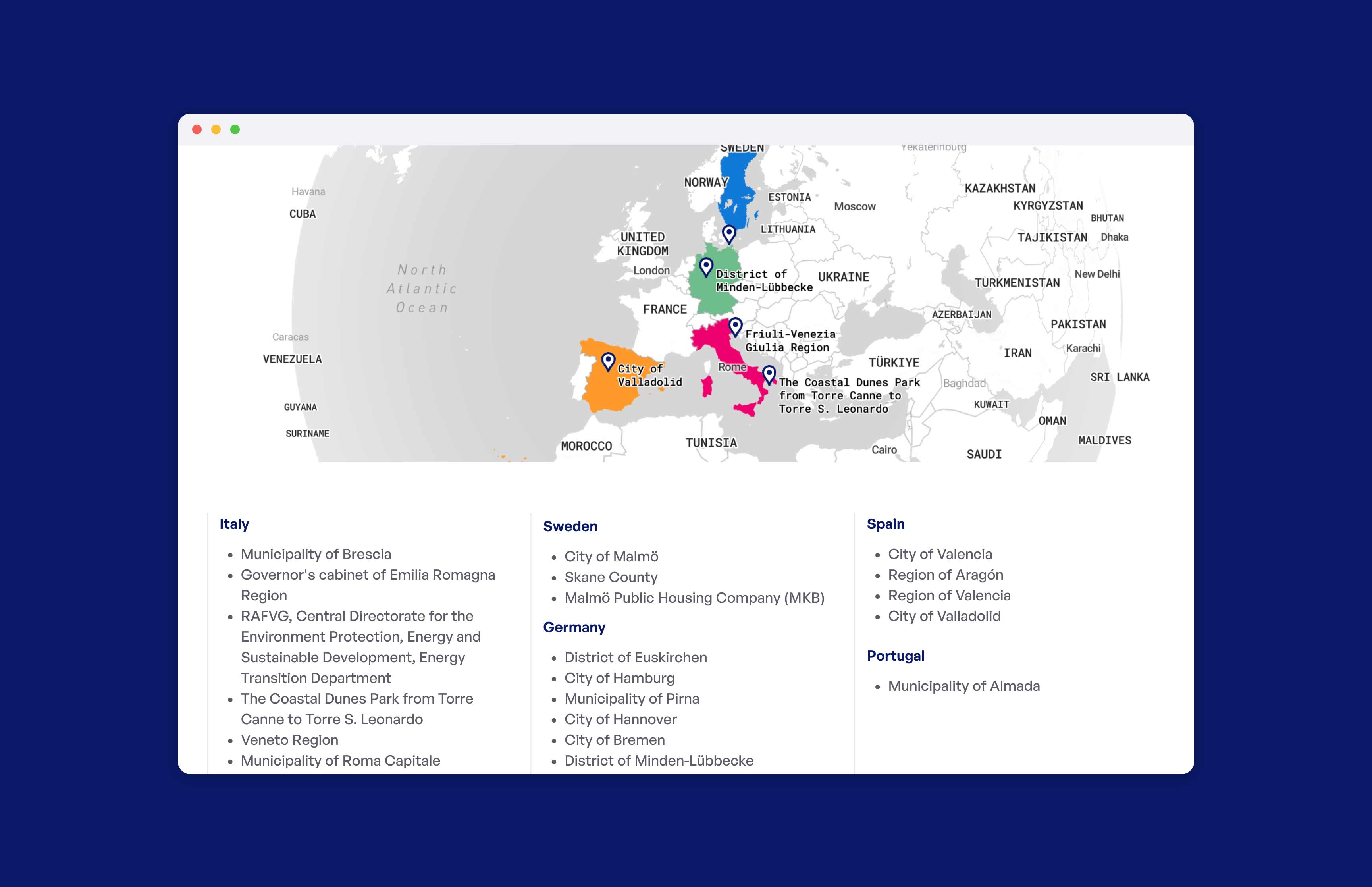 Voices of climate adaptation pilot project page