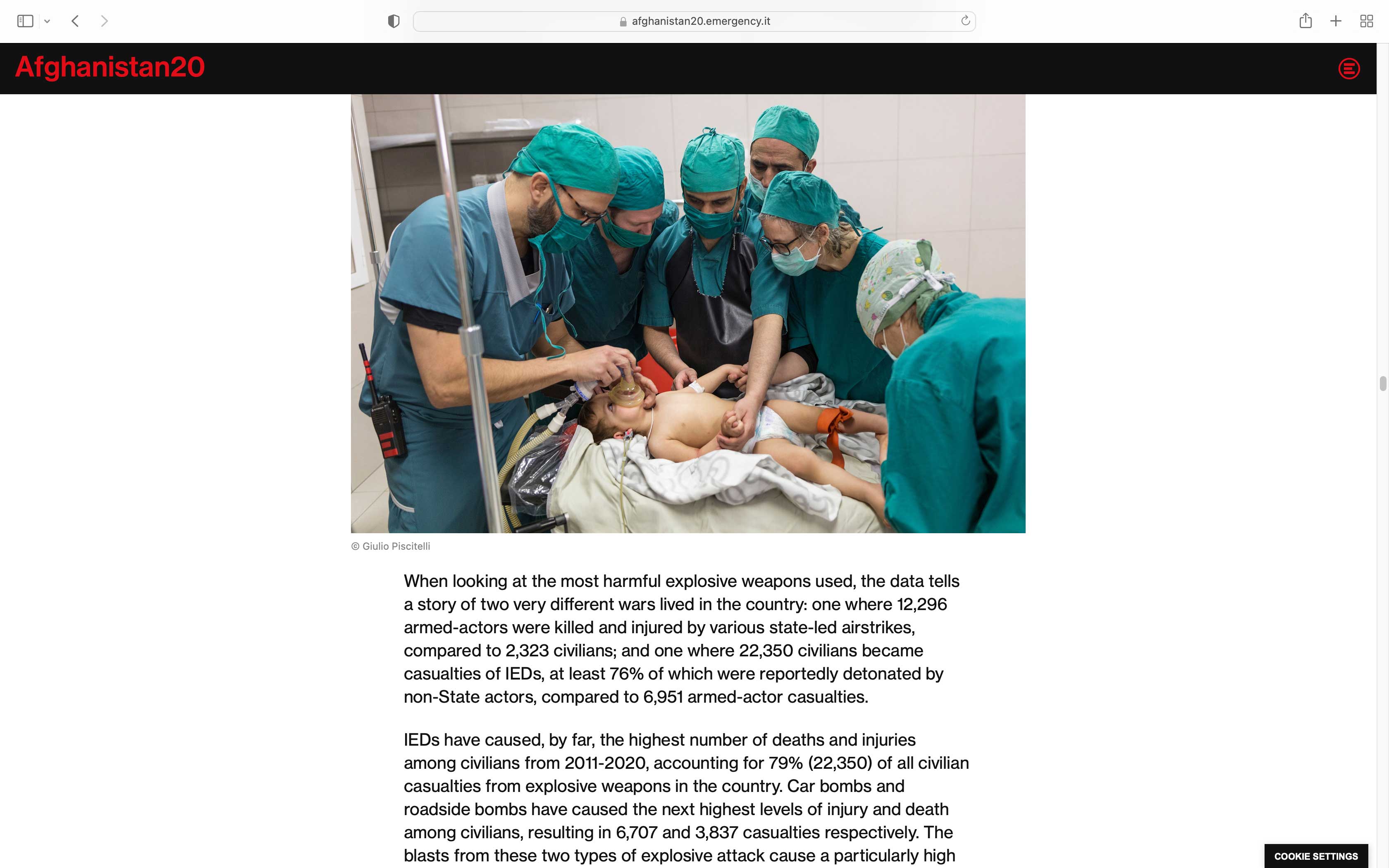 afghanistan 2001-2021, website, dataviz, war, victims, homepage