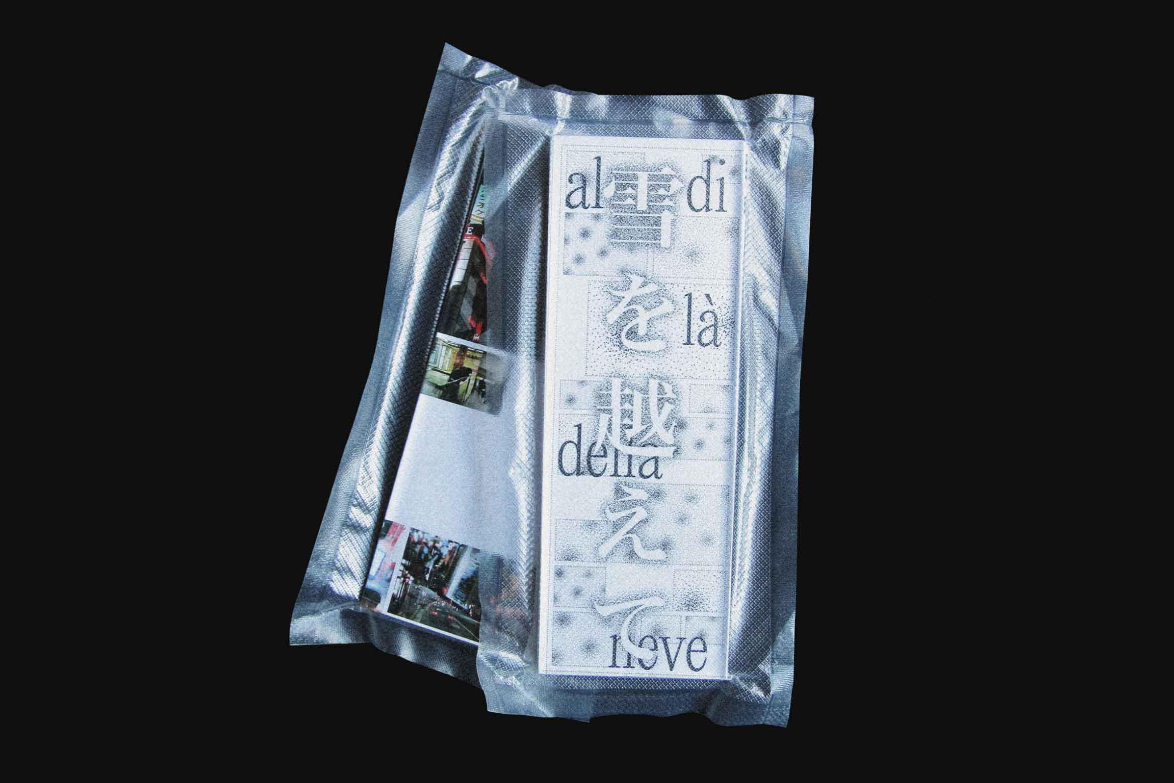 japan. snow, fanzine, zine, print, lettering