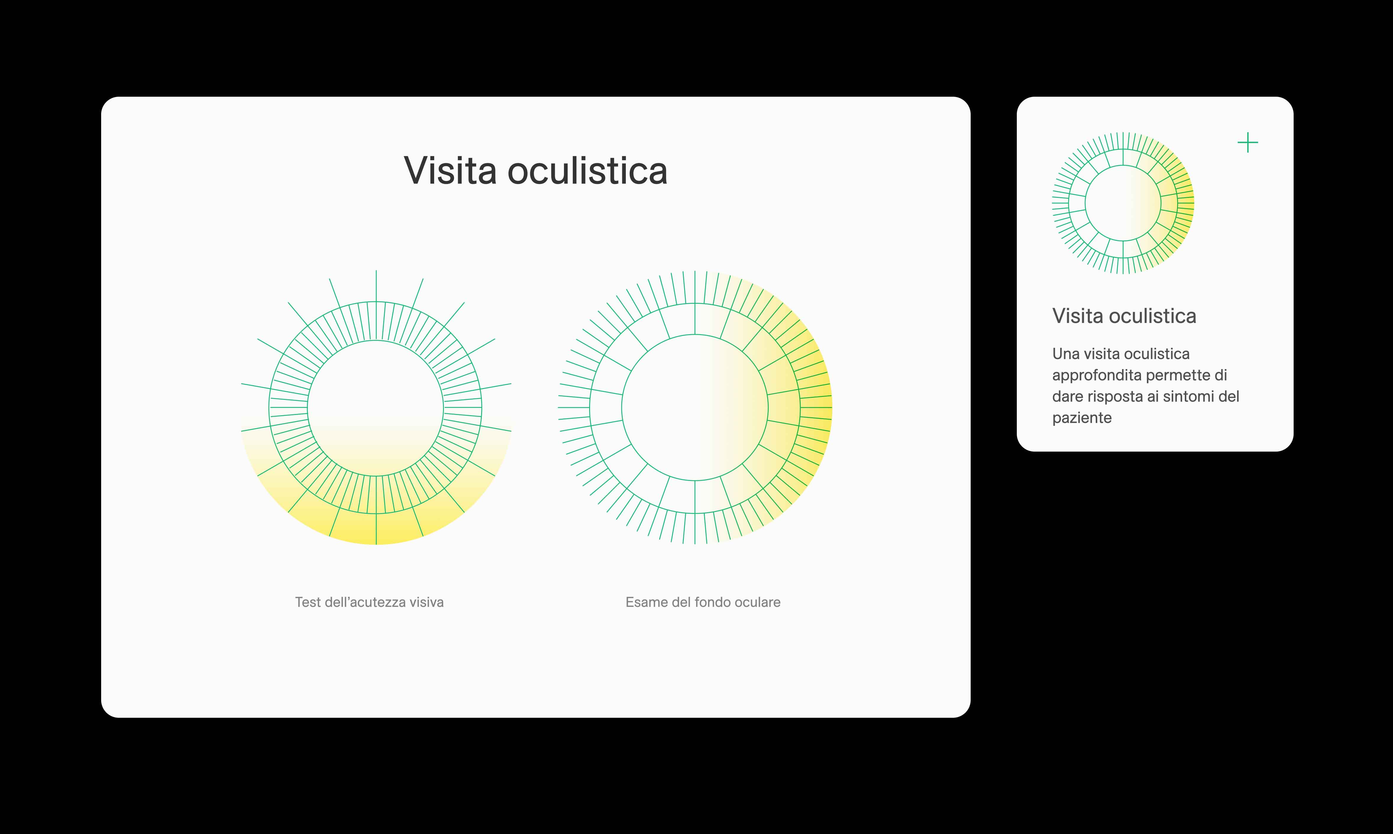 identity, logo, and bespoke illustration for an eyedoctor in Naples