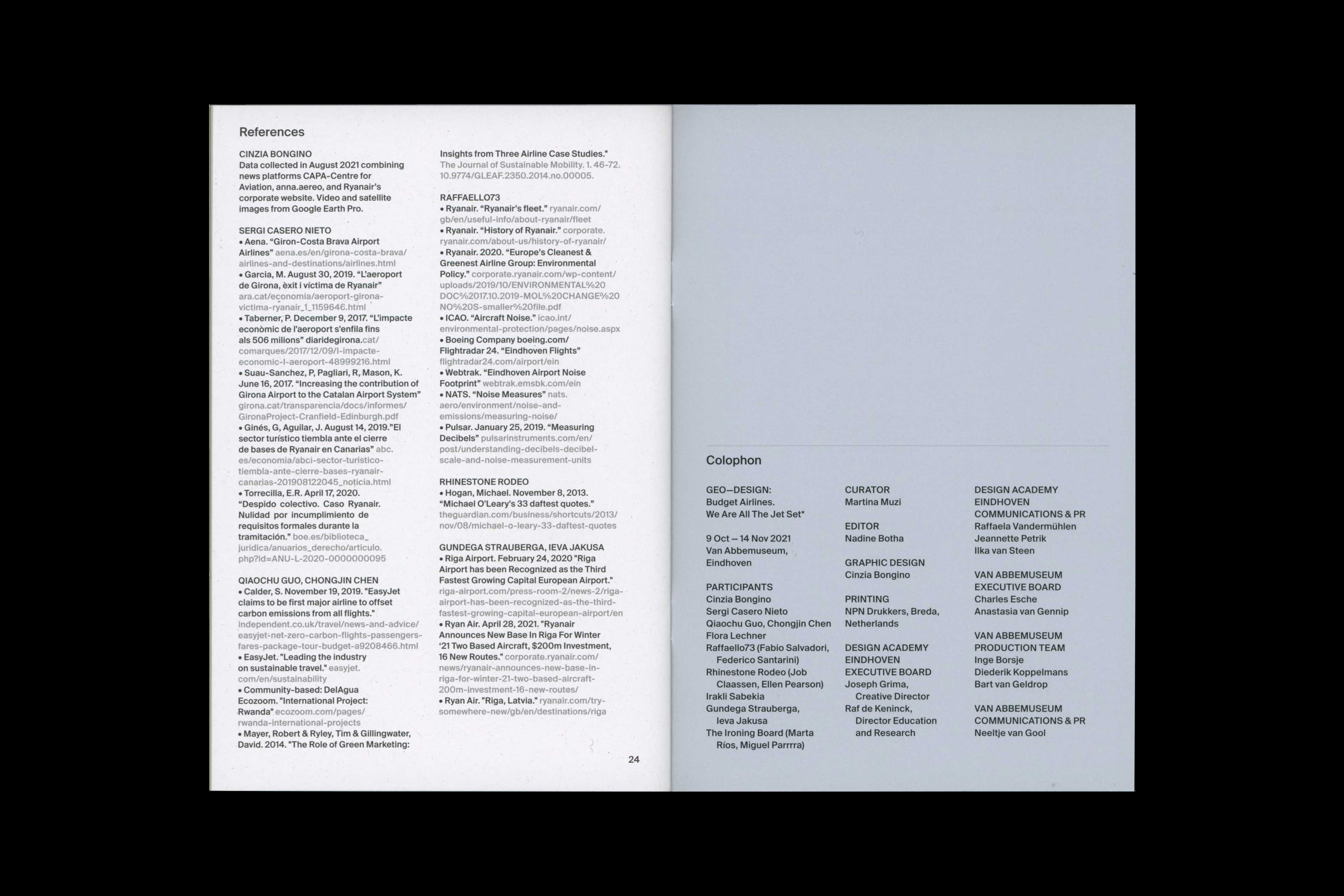 geo design exhibition identity brochure