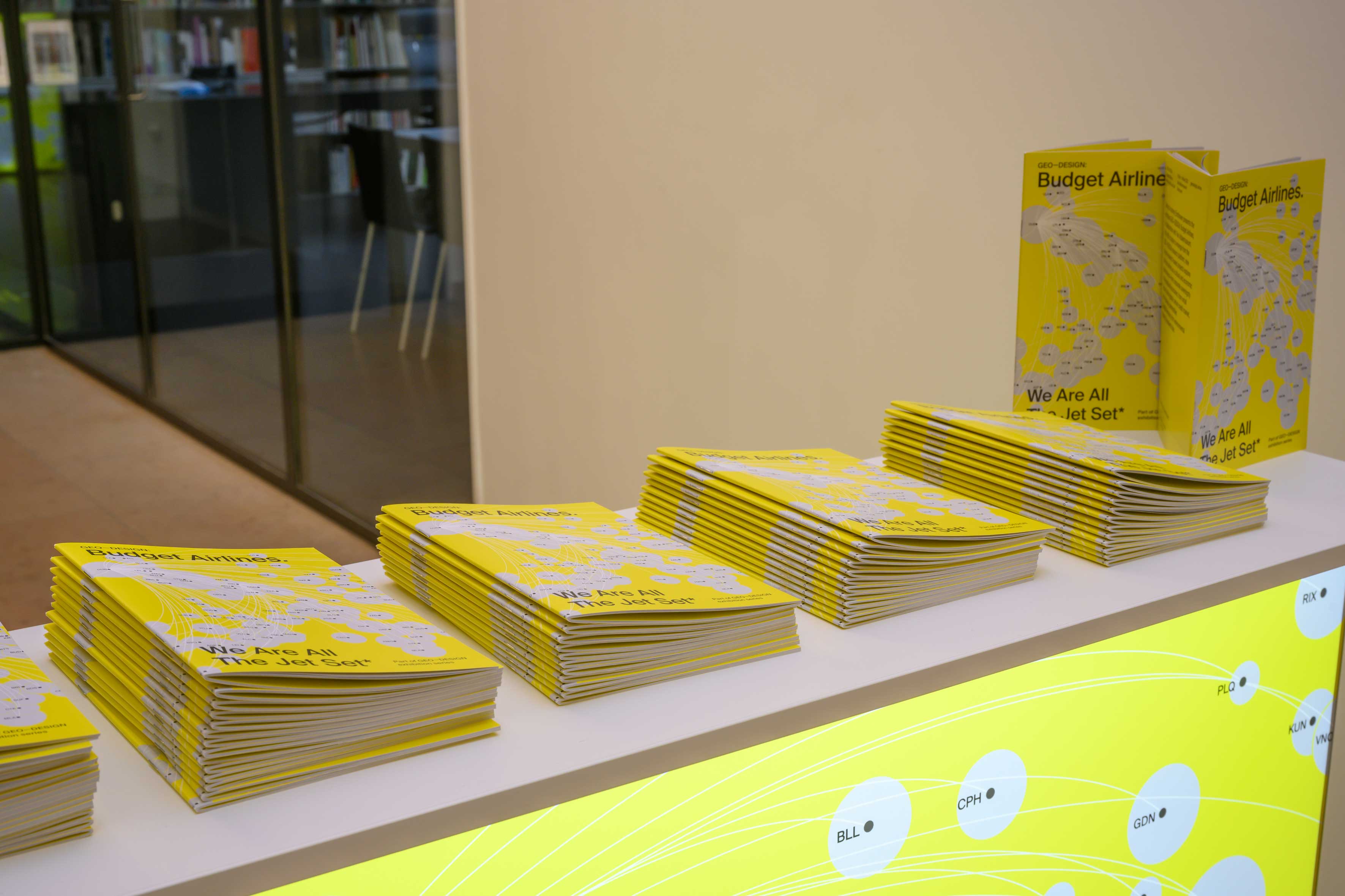 geo design exhibition identity lightbox airport