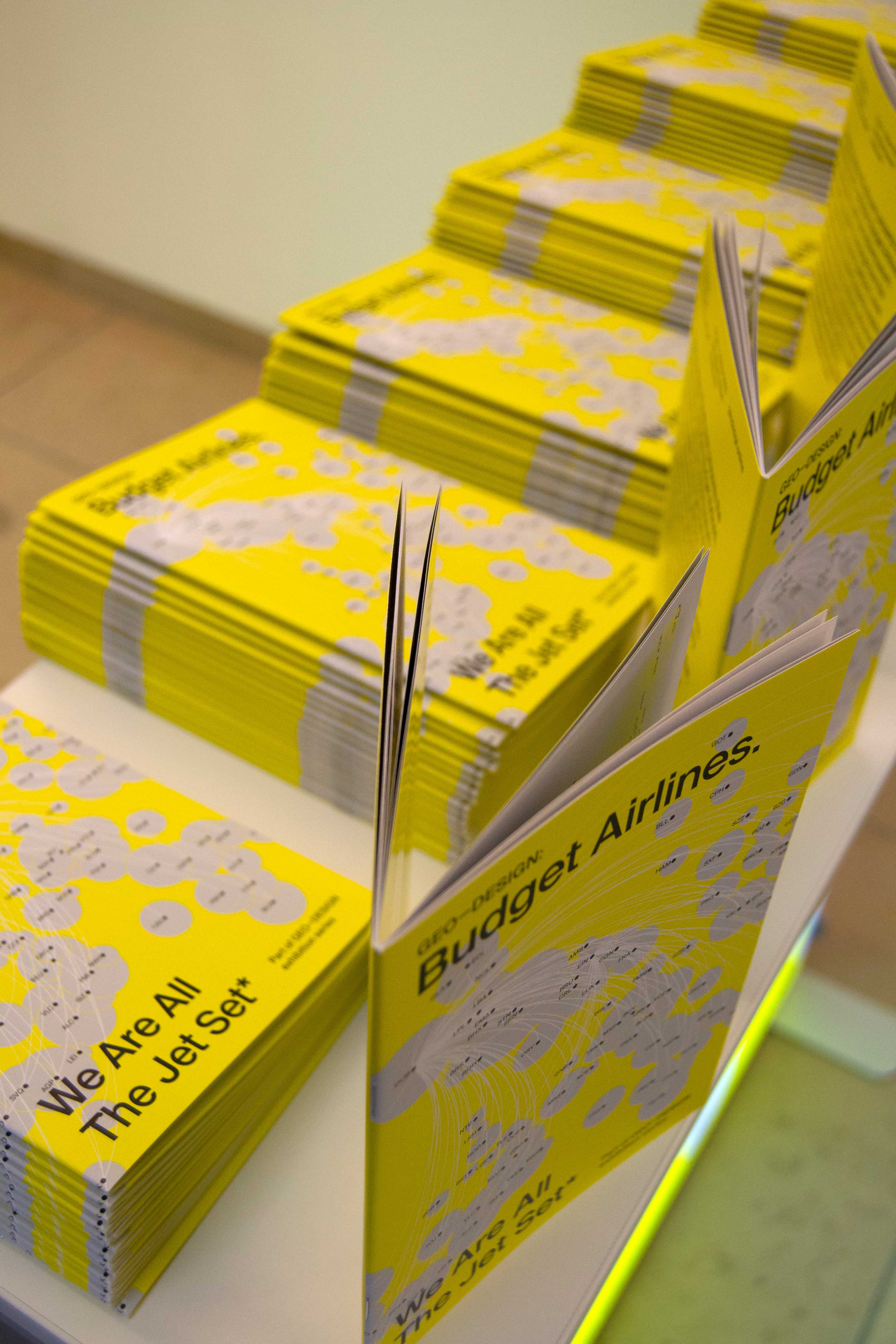 geo design exhibition identity lightbox airport brochure