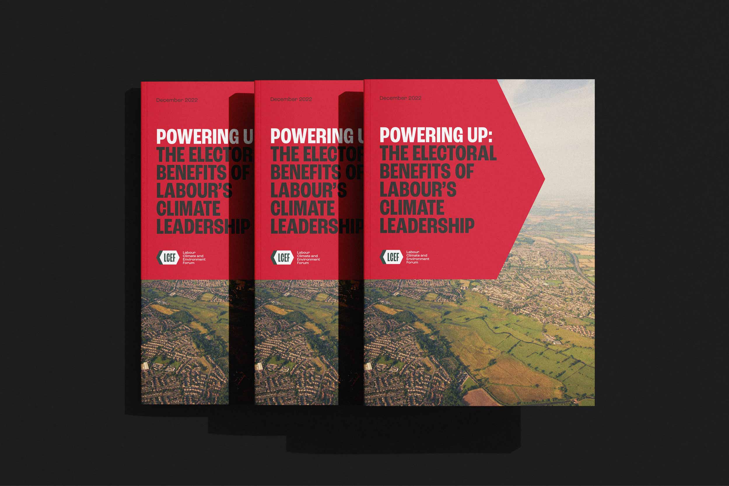 report design for the Labour Climate and Environment Forum