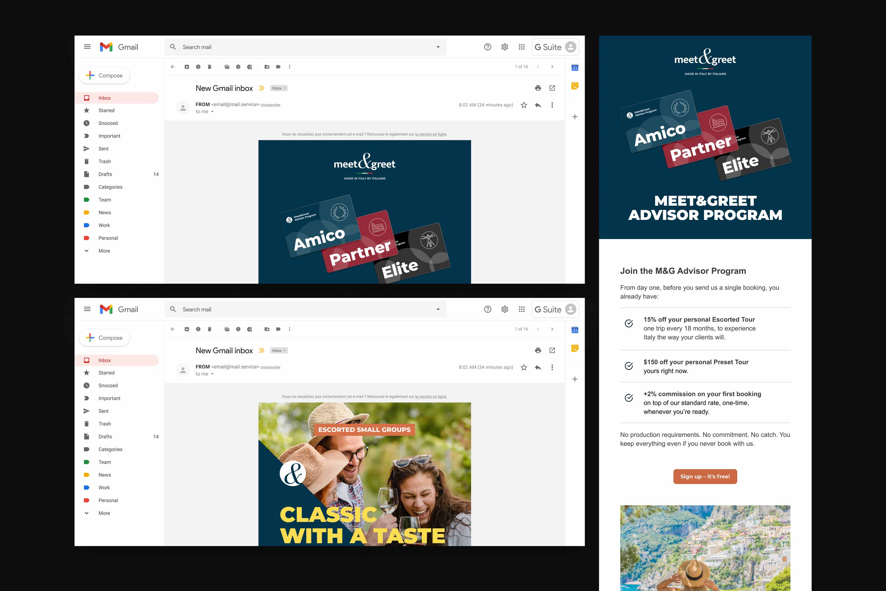 meet & greet social newsletter