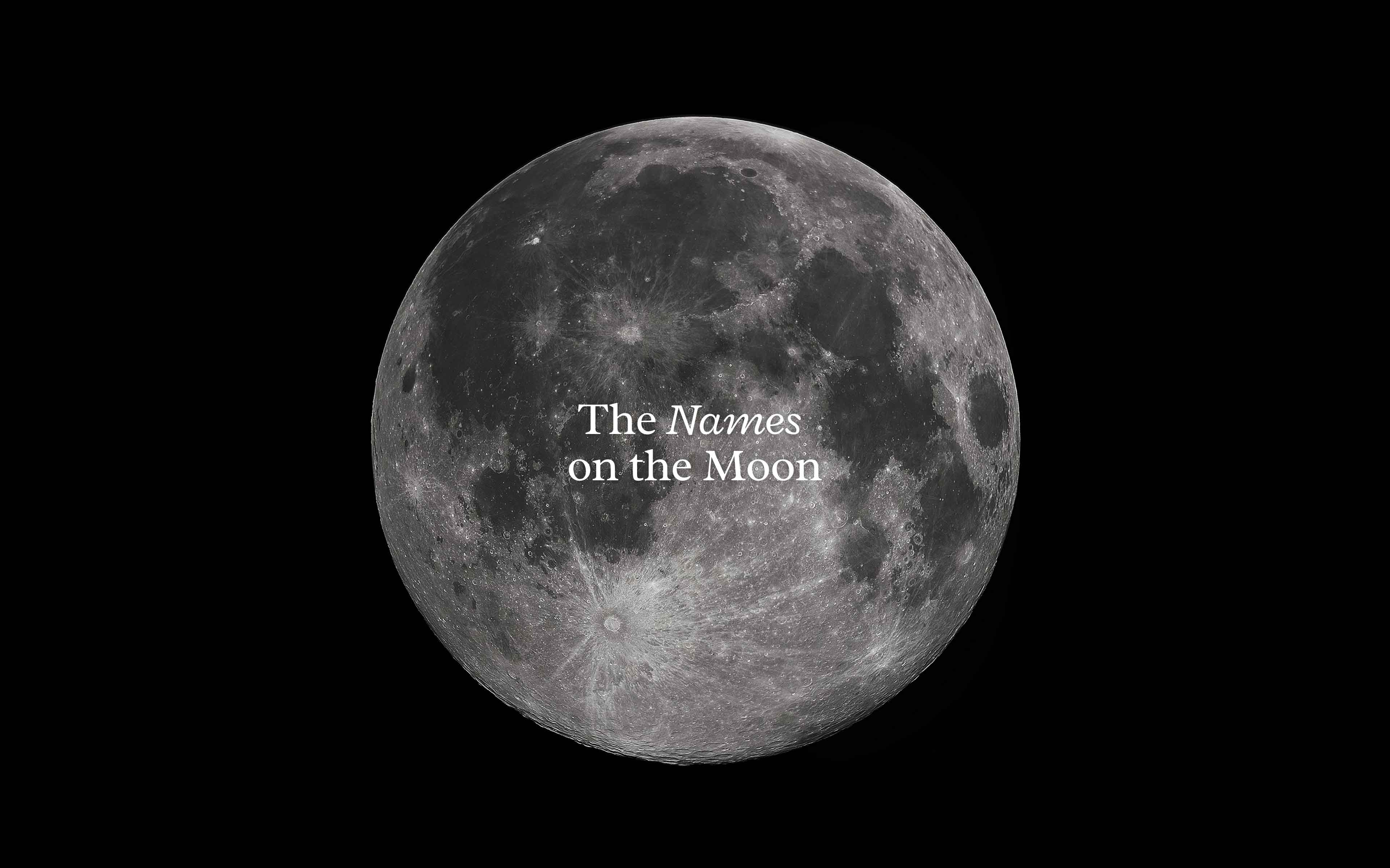 The Names on the Moon cover image