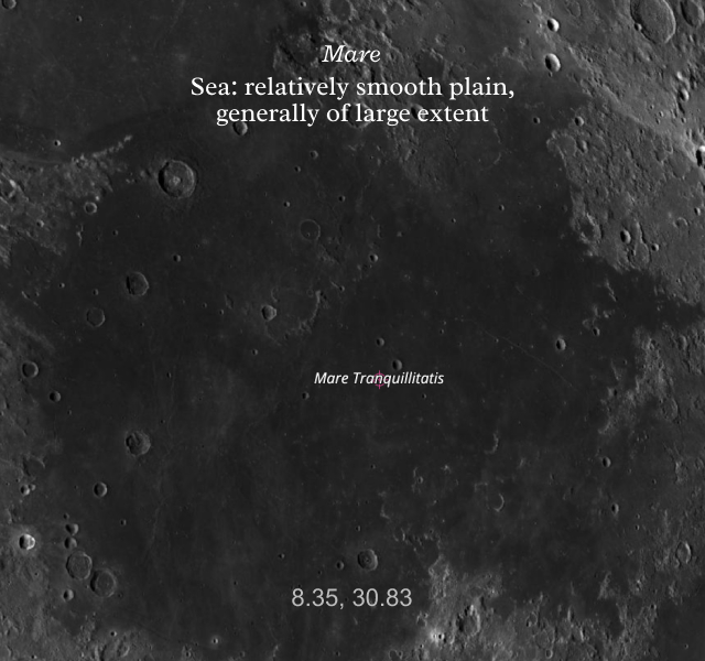 lunar feature types