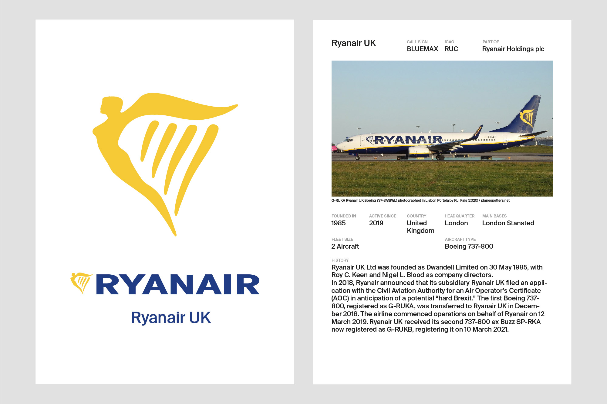 ryanair subsidiary airline low-cost