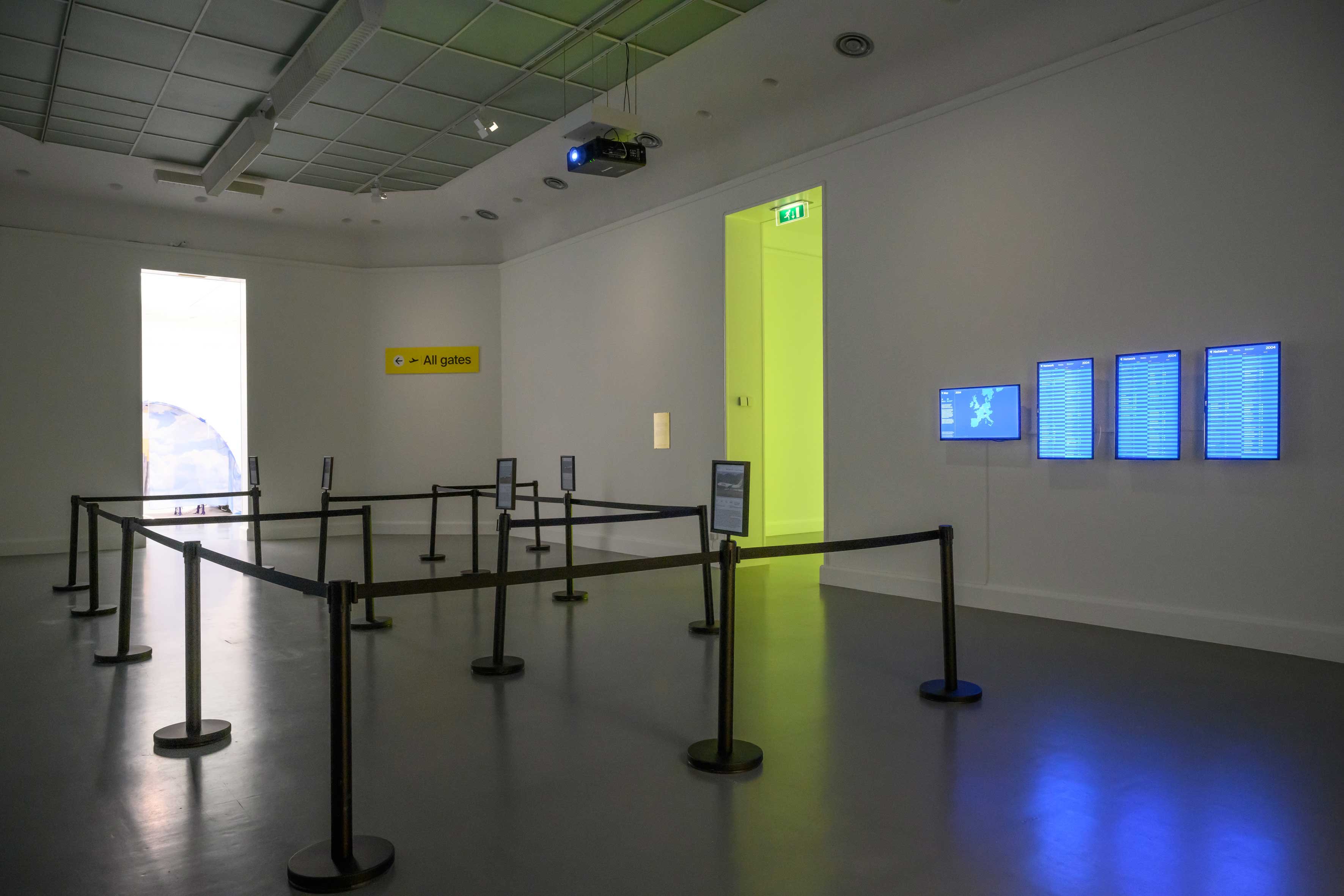 the terminal installation view