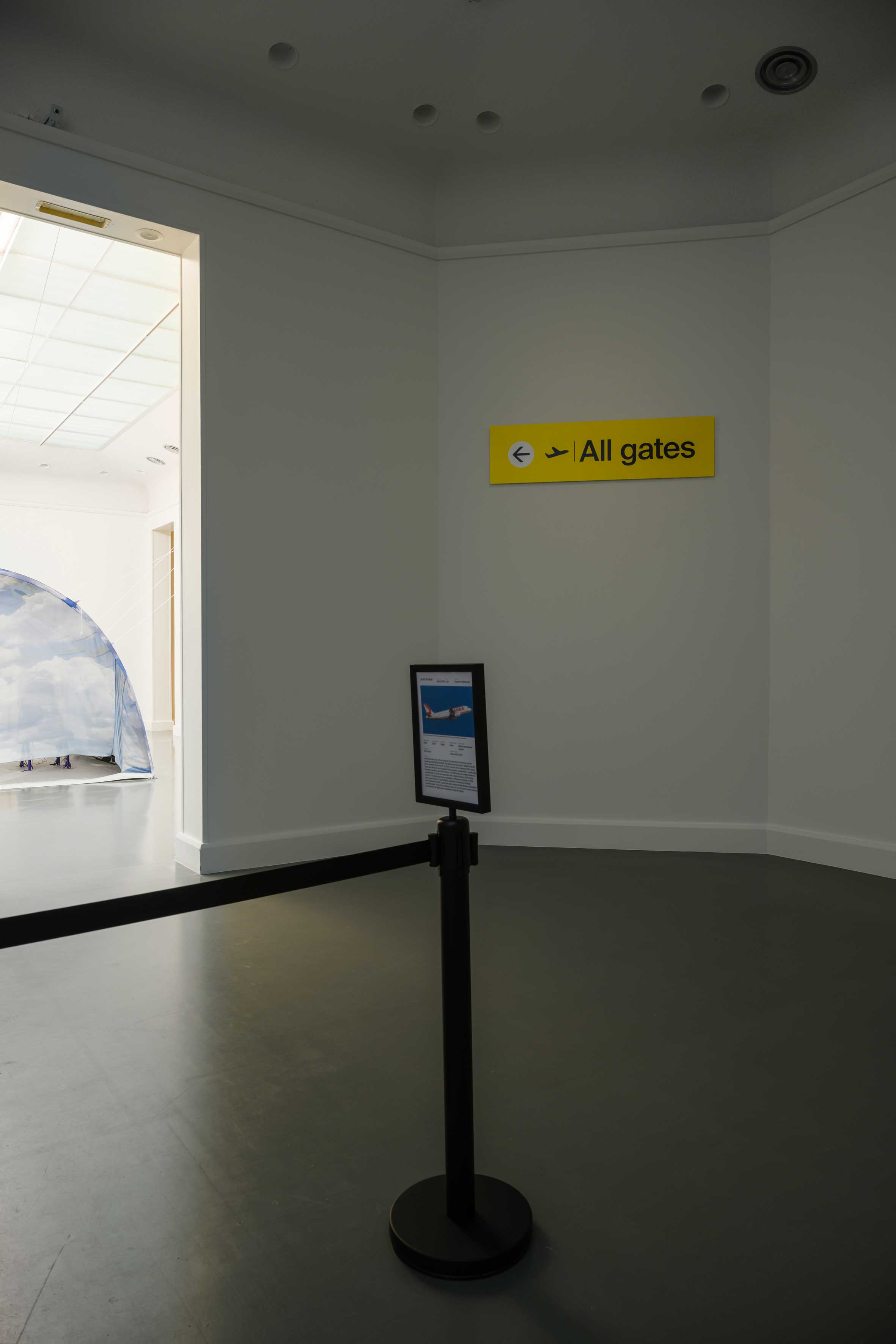 the terminal installation ryanair geodesign budget airlines