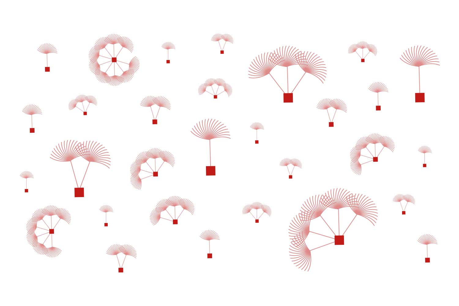 data visualization video for Banca Generali sezione Digital Minds