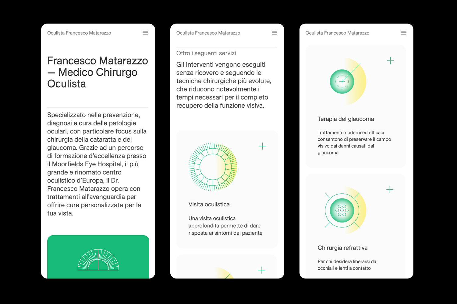 eyedoctor web design for mobile devices