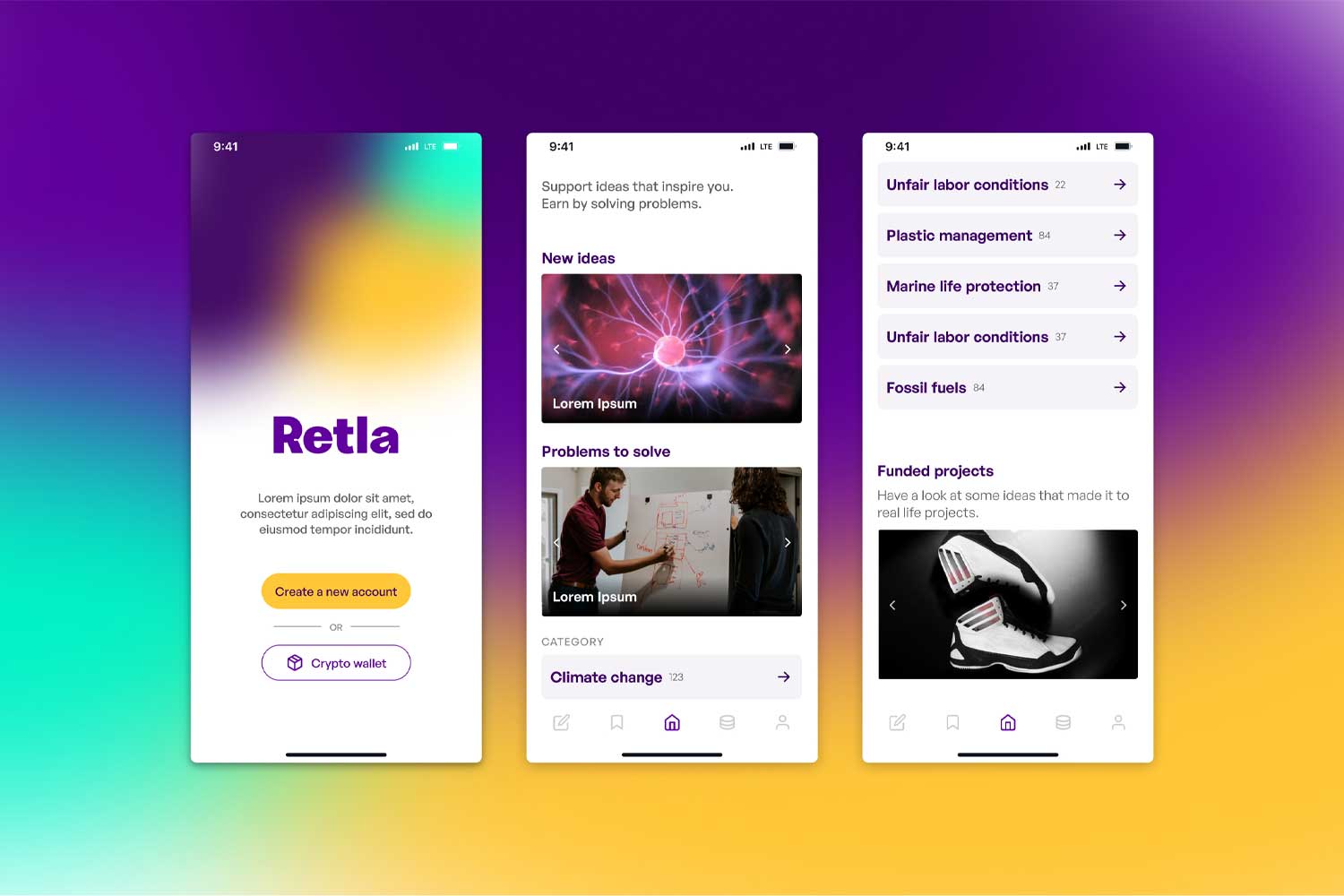 identity and ux/ui for an educational app