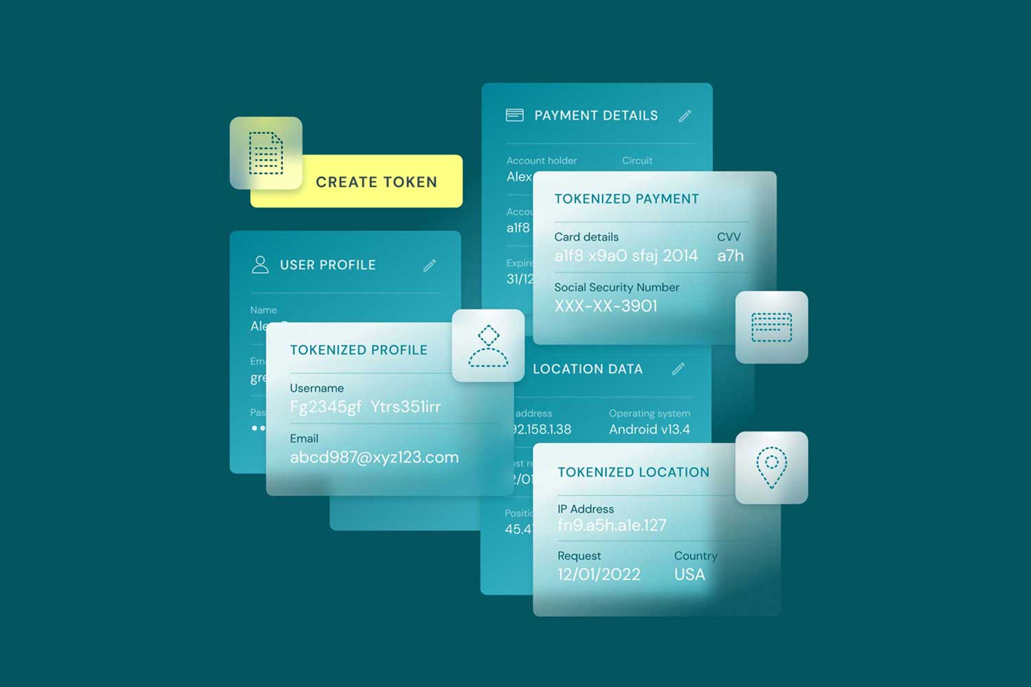 product illustrations for useclouds
