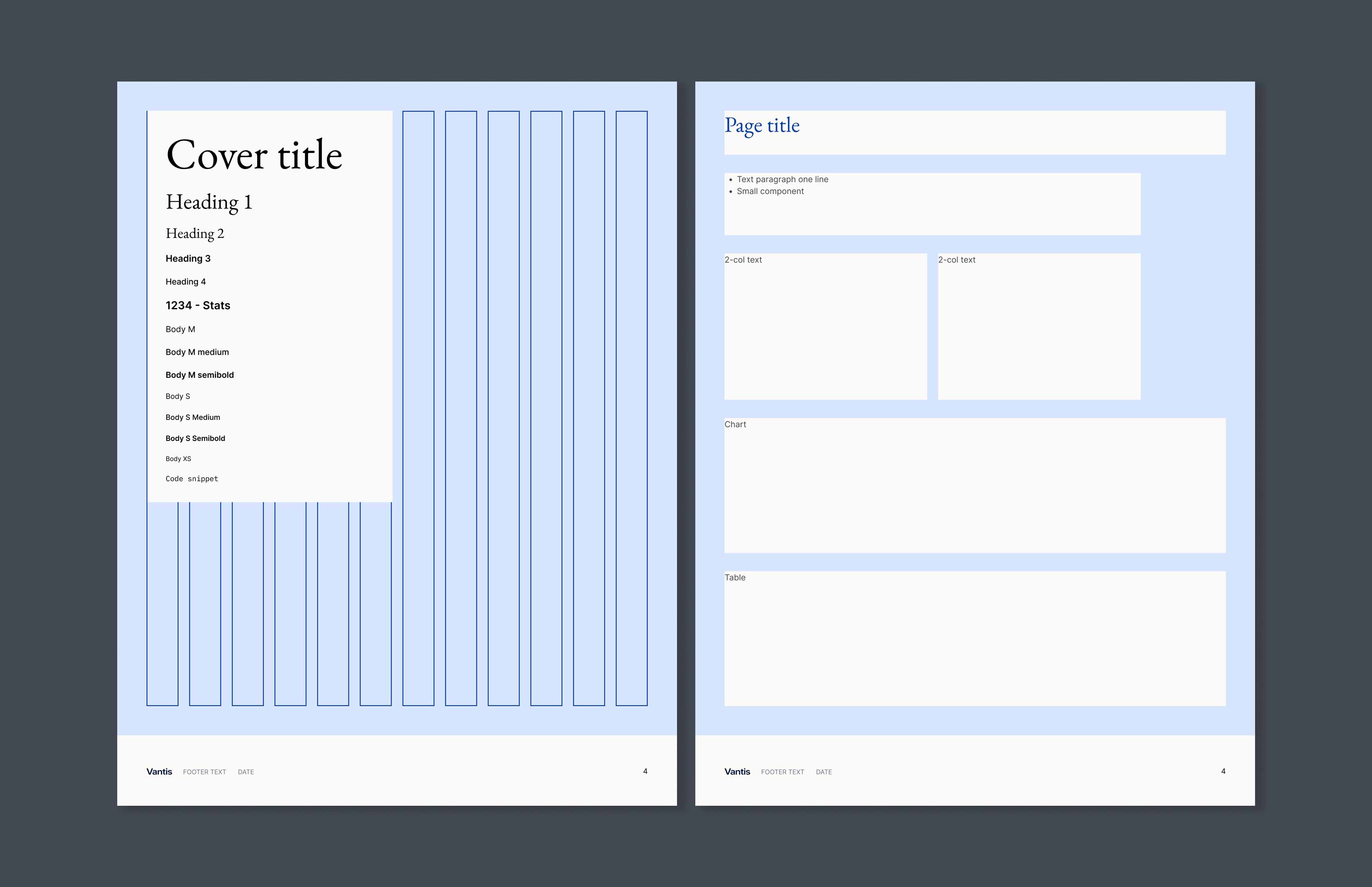 Page margin and layout rules