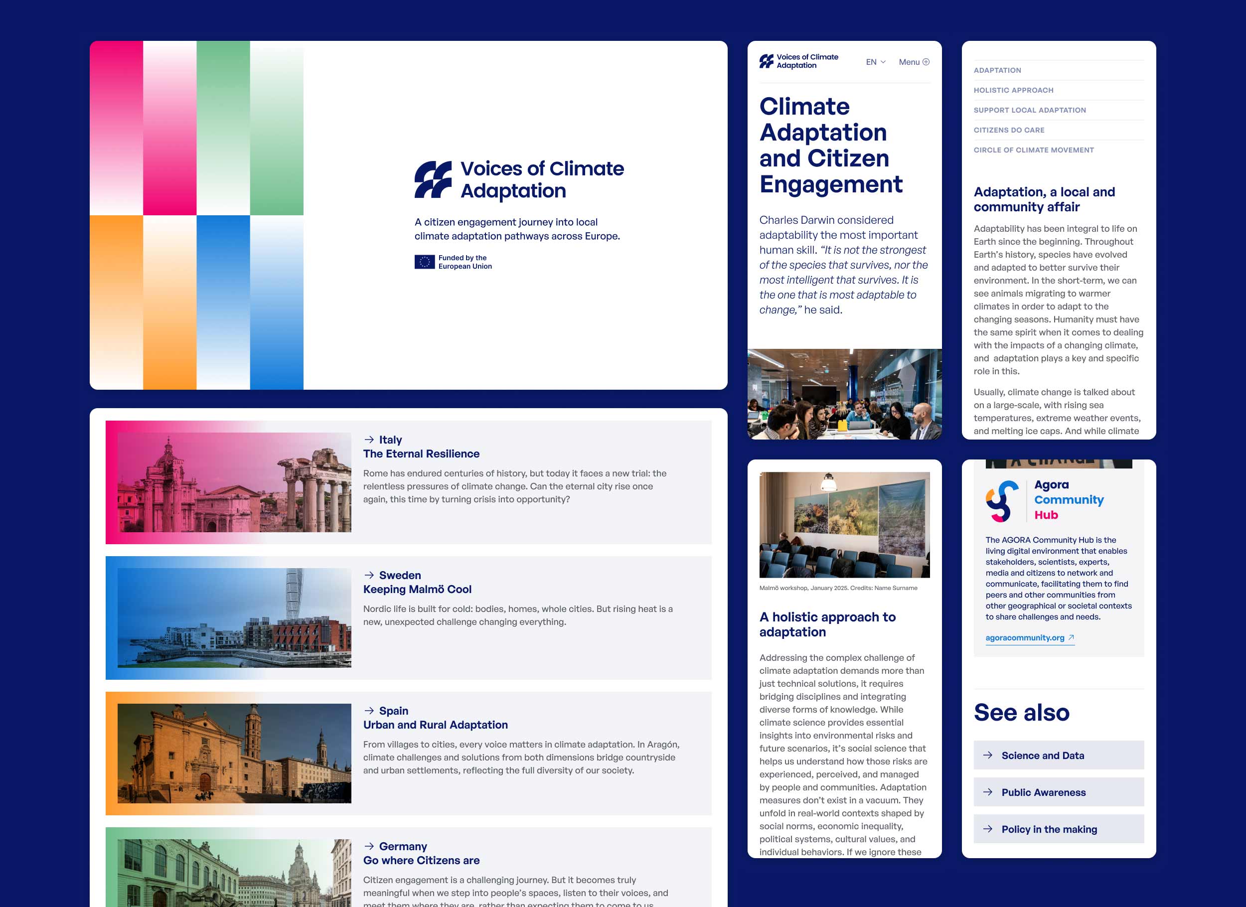 Space Founders web design